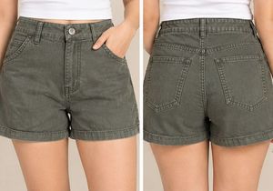 Stylish Olive Green Shorts
