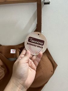 Combo of Nude and Brown Bra. 34 B