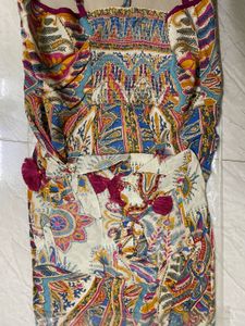 Aarke Ritu KumarStrappy Paisley Print A-line Dress
