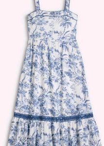 Blue Floral Sundress
