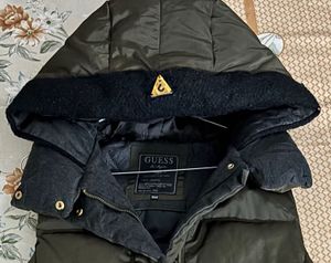 GUESS Puffer Vest with Hood