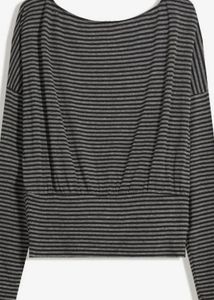Striped Long Sleeve Top