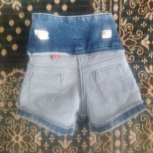 High Waisted Blue Denim Jeans