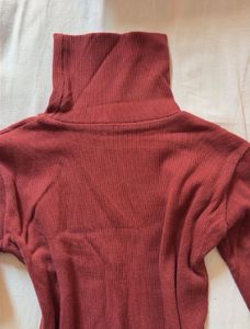 Cozy Mock Neck Long Sleeve Top