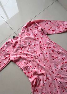 Pink Floral Jumpsuit