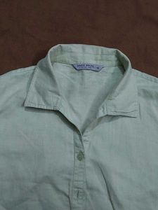 Light Green String Shirt