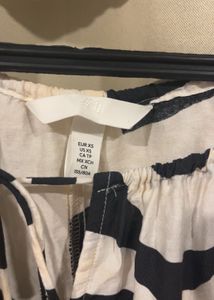 Unique Zebra Print Tie-Neck Blouse