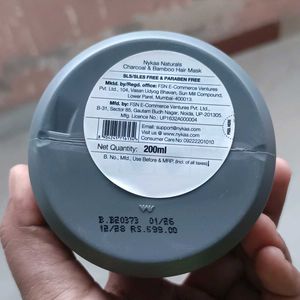 Nykaa Charcoal &amp; Bamboo Hair Mask
