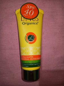 Lotus Organics+ Ultra Matte Mineral Sunscreen