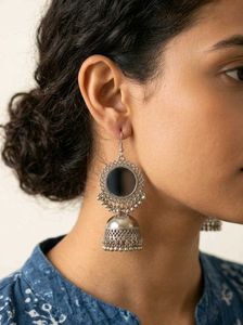 Stunning Mirror Jhumka Earrings