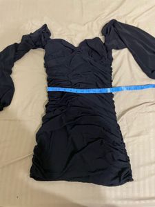 Black party wear dress
