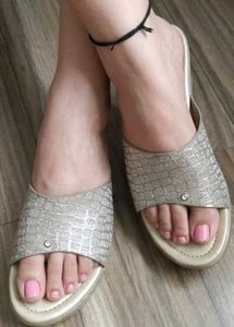 Stylish Flat Sandals for Women Used Only Few Time