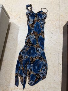 (XS) Blue Party Dress