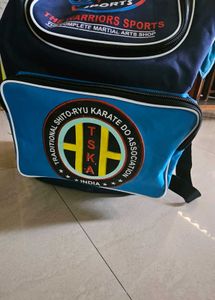Karate Do Association Sports Bag with all accessor