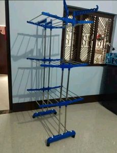 Double Layer Drying Rack with Wheels