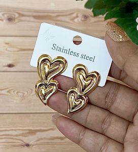 Heart Dangle Earrings