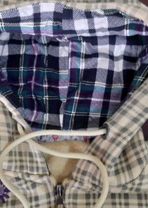 Winter jacket with hoodie for girls (10 to 20 age)