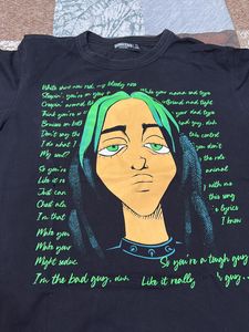 Oversize Billie Eilish Graphic Tee