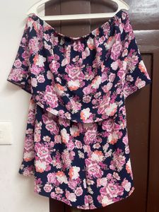 Floral Print Romper
