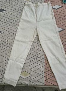 Elegant Cream Palazzos