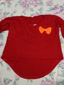 Stylish Crop Top With Unique Back