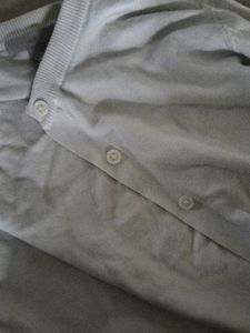 H&amp;M white cardigan
