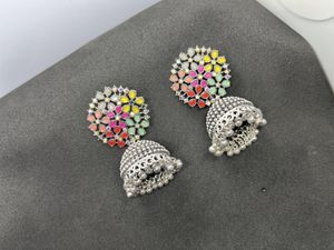 Oxidised Multi Earring