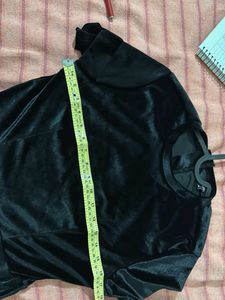 Black Velvet Mini Dress
