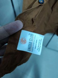 Men's Solid Cargo Shirt
