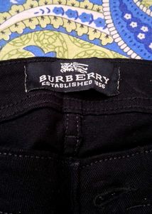 Burberry Black Jeans