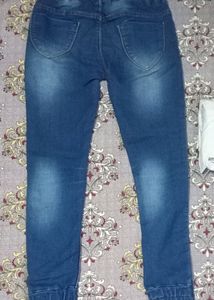 Blue Jogger Jeans