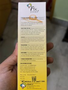 Fix Derma Shadow SPF 30+ Cream
