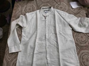 Men's Richlook Casual XL off white Shirt