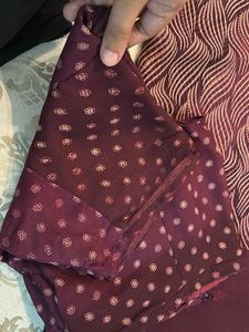printed soft material saree blouse 36 bust