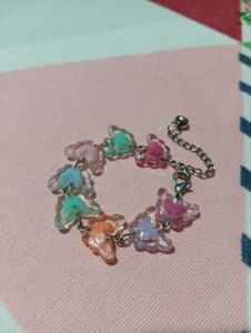 Cute Butterfly Charm Bracelet🎗🤞