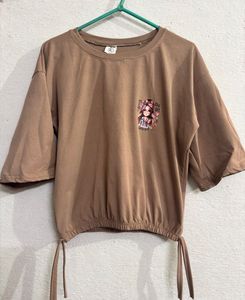 Cute Graphic Print T-Shirt