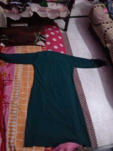 Elegant Dark Green Abaya
