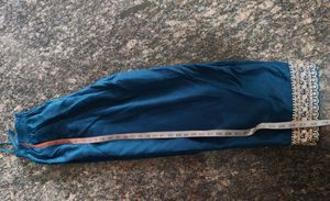 Embroidered Teal Kurta