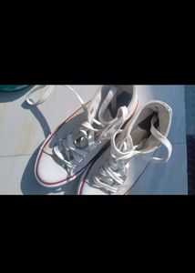 White Converse Sneakers For Women | Lightly Used