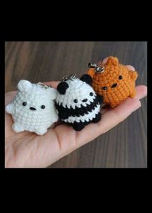 We Bare Bears Crochet Plushies