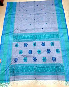 BRAND NEW Elegant khadi handloom saree