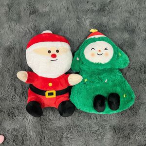 Cute Santa & Christmas Tree Plush Toys