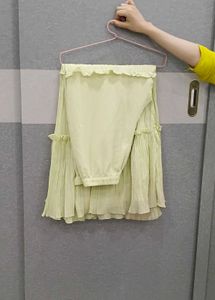 Elegant Pastel Kurta Set with Sharara