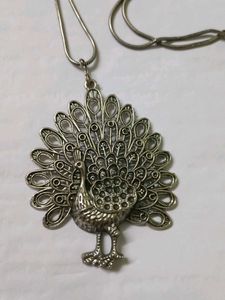 Peacock Pendant Necklace