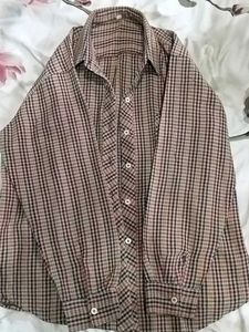 checked vintage shirt