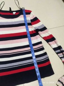 Stretchable Woolen Winter Wear Top