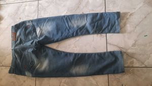 Stylish Blue Washed Denim Jeans