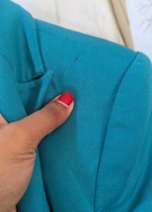 Y2k Women's Teal Blazer Formal &amp; Casual