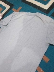 Men's Grey Graphic T-Shirt