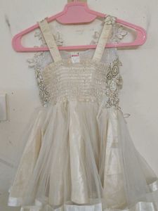 kids Festive / party Embroidered Dress